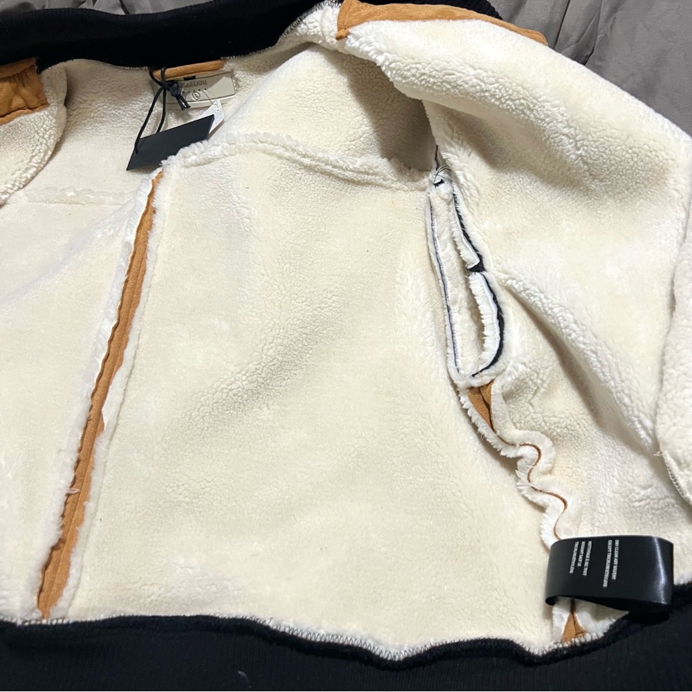 Blank NYC Bomber Jacket Coat Size Large New - Picture 14 of 15